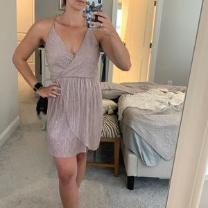 Express champagne cocktail dress M